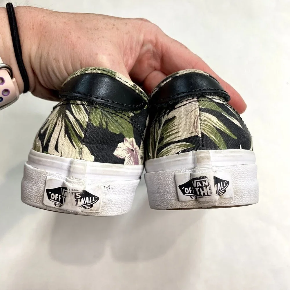 Vans Atwood Low Top Floral Sneaker 7.5